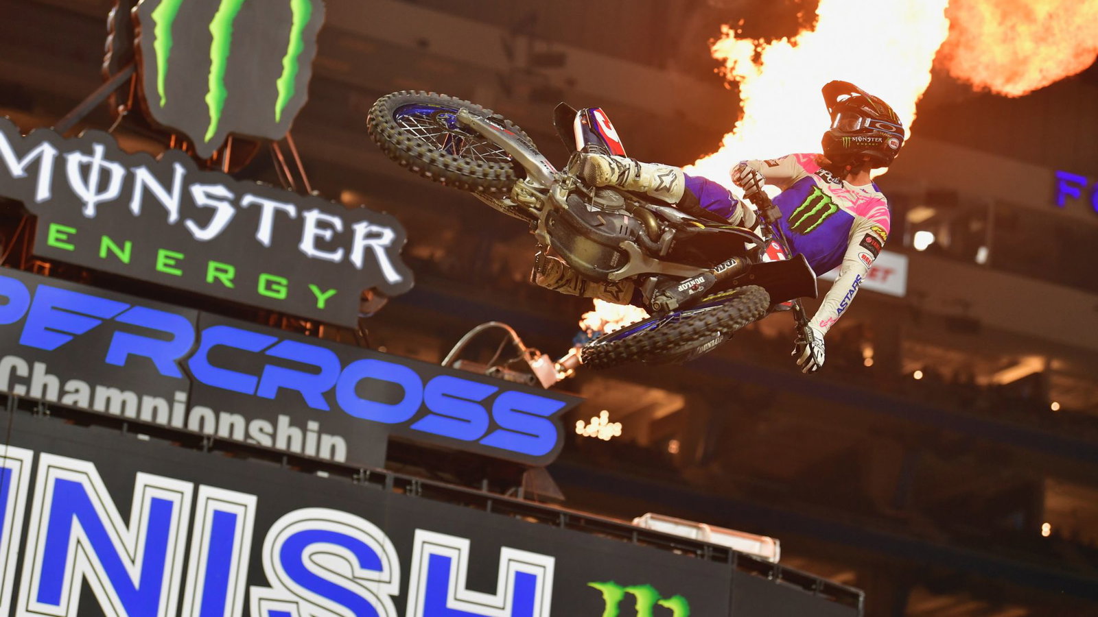 Eli Tomac, 2022 Detroit Supercross. - Yamaha Racing